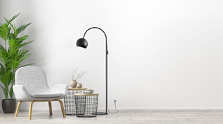 Miljøbillede Round Single gulvlampe fra Design by Grönlund