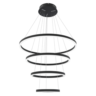 Layer 4 loftslampe i sort fra Design by Grönlund.
