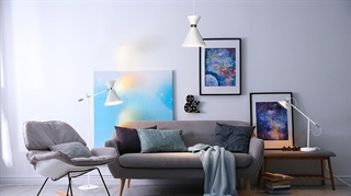 Miljøbillede med Channel lamper fra Design by Grønlund