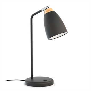 Houston bordlampe i sort/eg fra Design by Grönlund