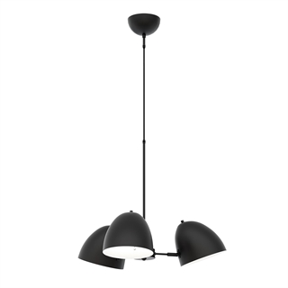 Plaza loftslampe i sort fra Design by Grönlund