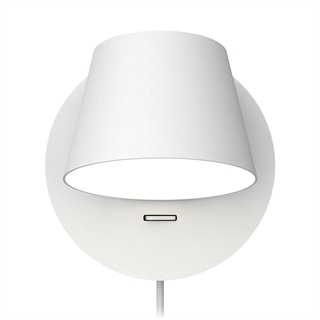 Scope LED væglampe i hvid fra Design by Grönlund.
