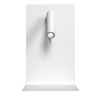 Shelf spot LED væglampe i hvid fra Design by Grönlund.