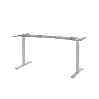 EP 5200 3-ledet hævesænkestel i sølvfarvet fra FTI.