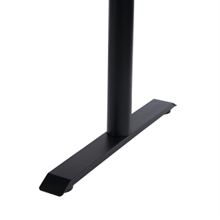 Detalje med EP 5200 3-ledet hævesænkestel i sort fra FTI.