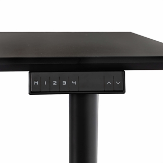 Betjeningspanelet til EP 5200 3-ledet hævesænkestel i sort fra FTI.