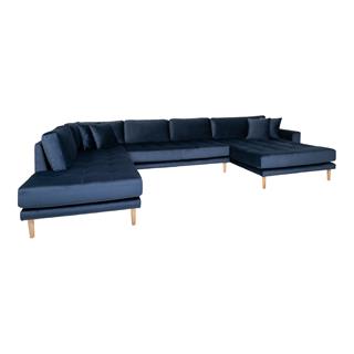 Sofaen set skråt forfra