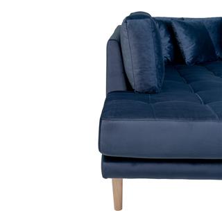 Nærbillede af sofaens side
