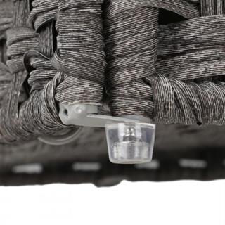 Produktbillede af Vasagle vasketøjskurv i grå.