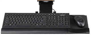Complement KA20 Tastaturbakke med museplade i sort.