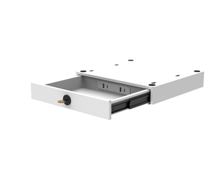 Complement COM296USB skuffe med USB oplader i hvid