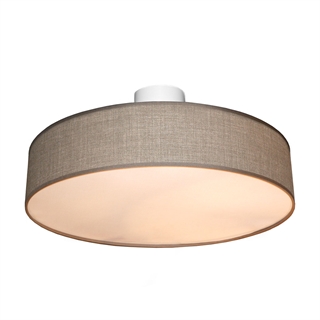 Basic Low loftslampe i sandgrå fra Design by Grönlund.