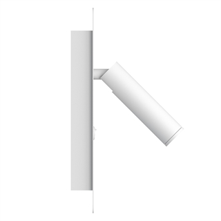 Gent indbygget væglampe i hvid fra Design by Grönlund