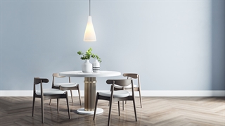 Miljøbillede med Glory loftslampe fra Design by Grönlund