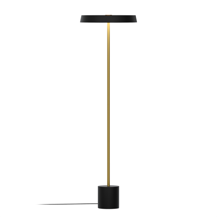 Kimber gulvlampe i sort fra Design by Grönlund