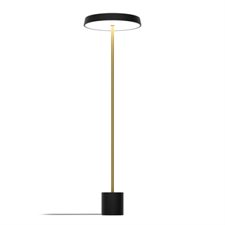 Kimber gulvlampe i sort fra Design by Grönlund