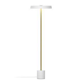Kimber gulvlampe i hvid fra Design by Grönlund