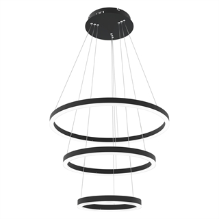 Layer 3 LED loftslampe i sort fra Design by Grönlund