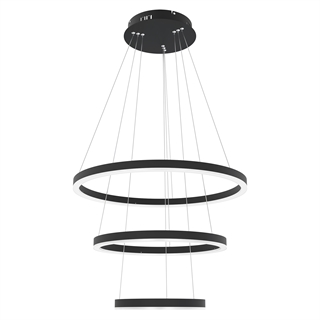 Layer 3 LED loftslampe i sort fra Design by Grönlund