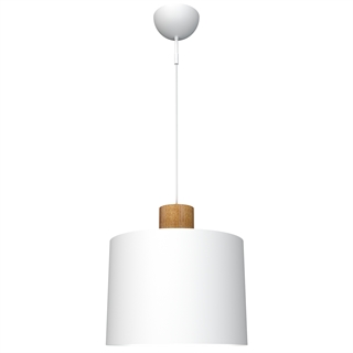 Log 30 loftslampe i hvid fra Design by Grönlund