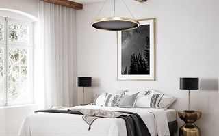 Miljøbillede med Night Sky loftslampe fra Design by Grönlund