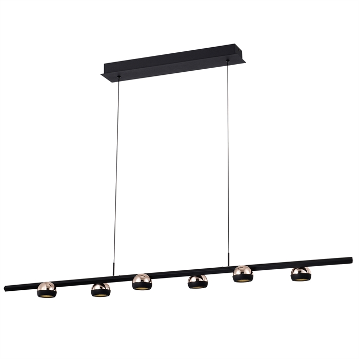 Show Horizontal LED loftslampe i glas fra Design by Grönlund.