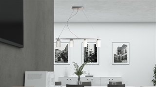 Miljøbillede med Sugar Track loftslampe fra Design by Grönlund