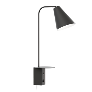 Vigo USB væglampe i sort fra Design by Grönlund.