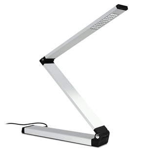 Zedled LED bordlampe i hvid fra Design by Grönlund