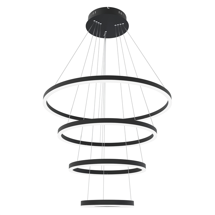 Layer 4 loftslampe i sort fra Design by Grönlund.