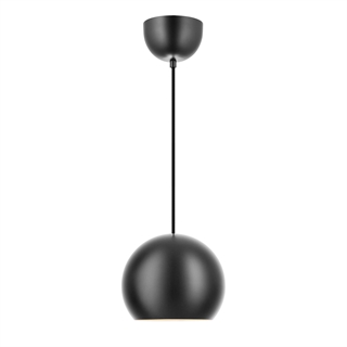 Round loftslampe i sort fra Design by Grönlund