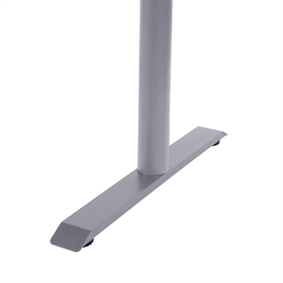 Detalje med EP 5200 3-ledet hævesænkestel i sølvgrå fra FTI.