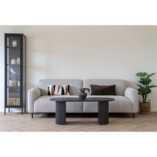 Miljøbillede af sofabord 60x120 cm fra House Nordic i mørkebrun.