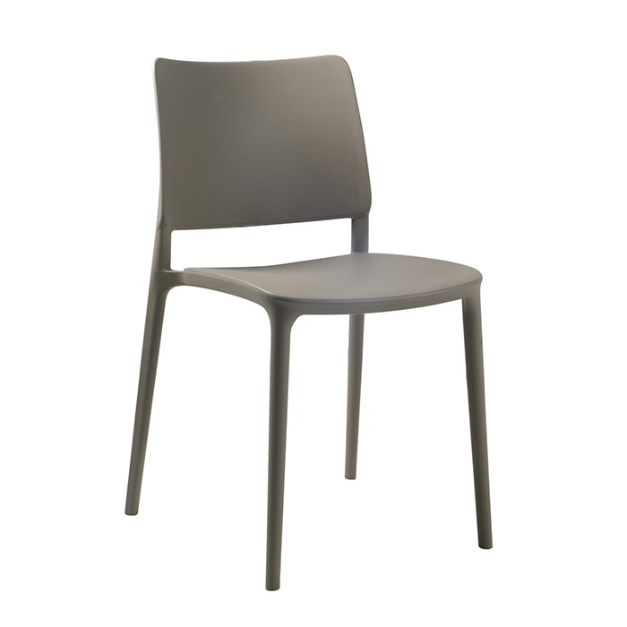 Salina kantinestol fra FTI i farven taupe.