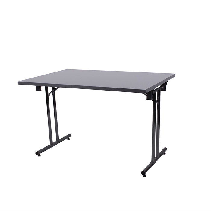 Stabelfix Lux II klapbord fra FTI i antracit/sort.