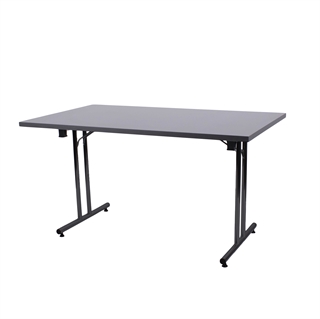 Stabelfix Lux II klapbord fra FTI i antracit/sort.