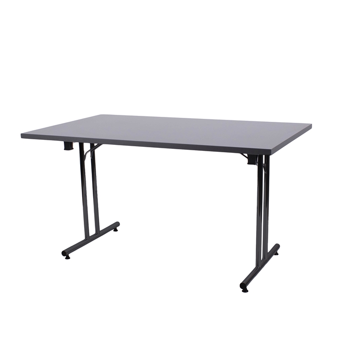 Stabelfix Lux II klapbord fra FTI i antracit/sort.