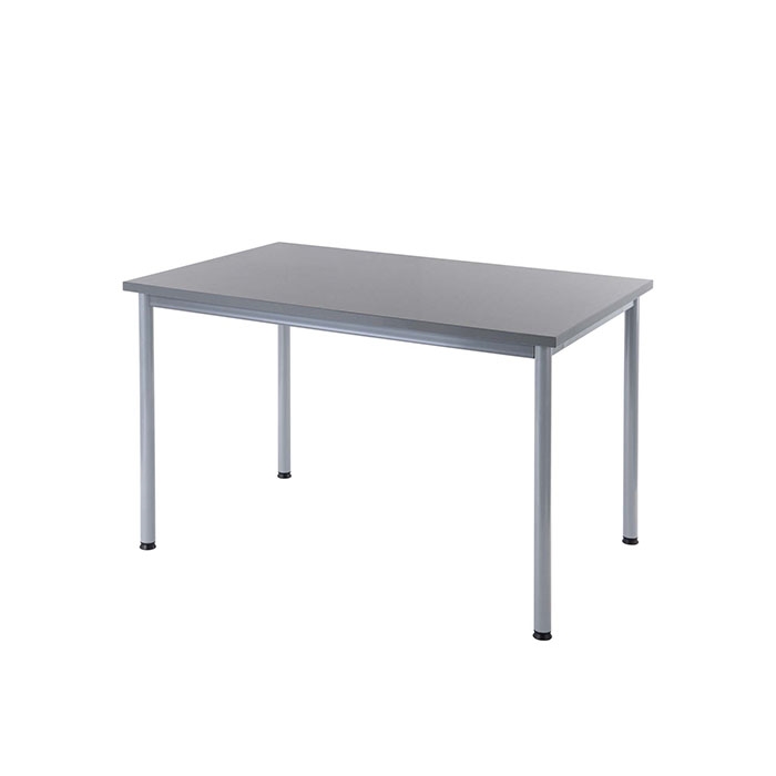 Oporto Base 80x120 kantinebord fra FTI i antracit.
