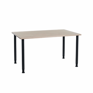 Oporto Futura kantinebord 80x130 fra FTI i eg/sort.