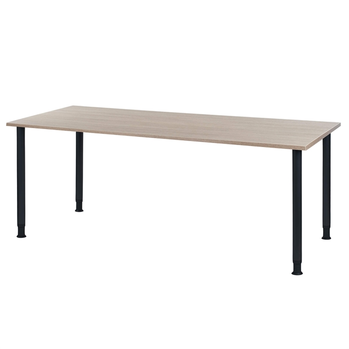 Oporto Futura kantinebord 80x180 fra FTI i eg/sort.