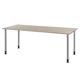 Oporto Futura kantinebord 80x180 fra FTI i eg/krom.
