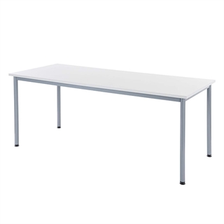 Oporto Base 80x180 kantinebord fra FTI i hvid.