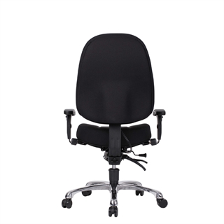 G6 XL kontorstol i sort fra FTI.