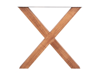 X-base bordstel i natur fra House of Sander.