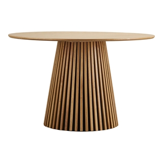 Osaka rundt Ø120 cm spisebord i egefiner fra House Nordic.