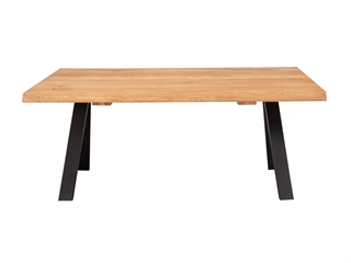 Eksempel på VS Sofa Base sofabordben i sort fra House of Sander