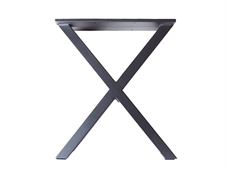 XS Bænk Base i sort stål fra House of Sander.