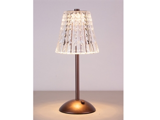 Silva opladelig LED bordlampe i mocca fra House Of Sanders.