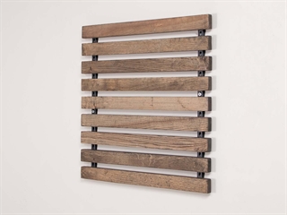 2Easy egetræs vægpanel 52x50 smoked olieret fra House of Sander.