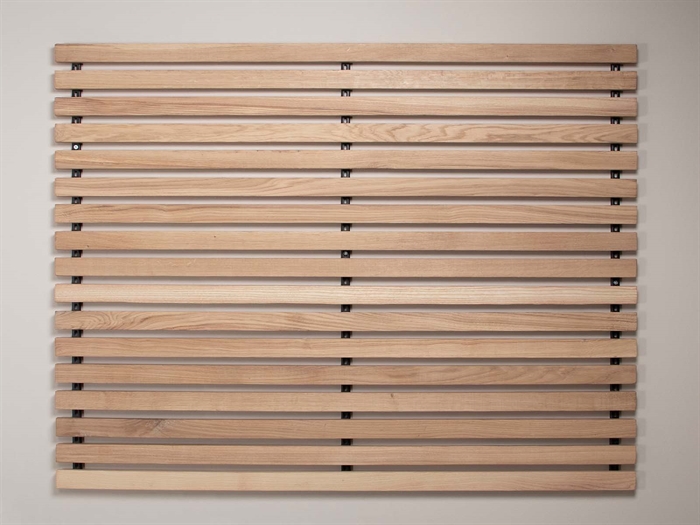 2Easy egetræs vægpanel 100x130 hvid olieret fra House of Sander.